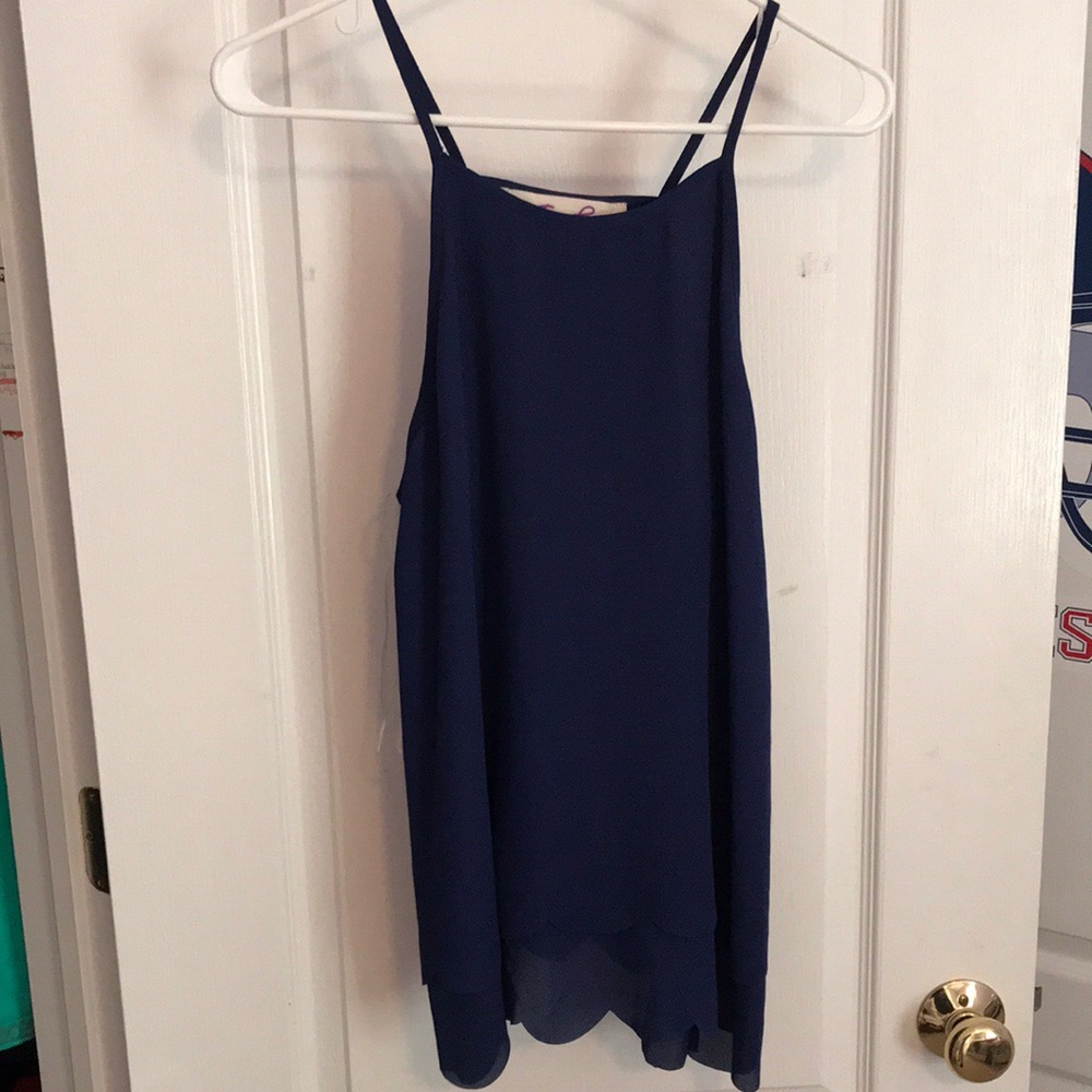 BLUE TANK-TOP!!!